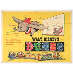 British "Dumbo" "Quad" Poster.
