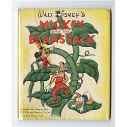 "Mickey and the Beanstalk" Hardcover Book.