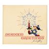 Image 1 : Signed Disney Studio Christmas Card for 1948.