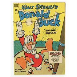 Walt Disney Signed Donald Duck Comic Book.