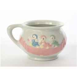 Pink Ceramic Chamber Pot.