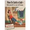 Image 1 : Set of (5)  Publicity Posters for  “How to Catch a Cold”.