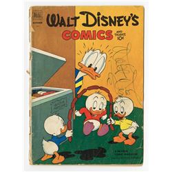 Walt Disney Signed Comic Book.