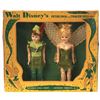 Image 1 : Peter Pan and Tinkerbell Dolls in Box.