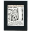 Image 1 : Original Art for "True-Life Adventures" Daily Comic Panel.