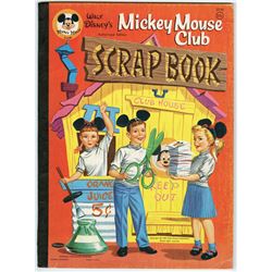 Mickey Mouse Club Scrap Book.