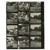 Image 2 : Collection of (2) Black and White Photo Contact Sheets from "The Monkey's Uncle".