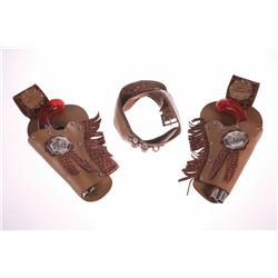 Davy Crockett Cap Gun Set.