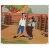 Image 1 : Original  Production Cel Featuring Goofy.