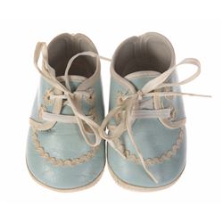 Walt Disney's "Bambi" Baby Shoes - Blue.
