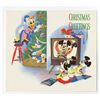 Image 1 : Disney Studio Christmas Card 1956.