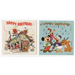 Collection of  (5) Record Cards.