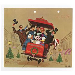 Disney Studio Christmas Card for 1962.