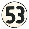 Image 1 : Number "53" Screen-Used Prop from "The Love Bug".