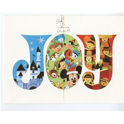 Disney Studio Christmas Card for 1968.