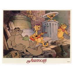 Collection of (8) Lobby Cards from "The Aristocats".