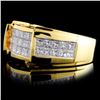 Image 2 : 18K Yellow Gold 1.86ctw Diamond Ring