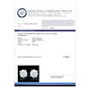 Image 3 : 14k White Gold 1.00ct Diamond Earrings