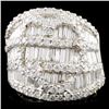 Image 1 : 18K Gold 3.75ctw Diamond Ring