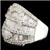 Image 2 : 18K Gold 3.75ctw Diamond Ring