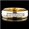 Image 1 : 14K TT Gold 0.46ctw Diamond Ring