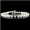 Image 1 : 14K Gold 2.00ctw Diamond Bracelet