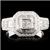 Image 1 : 14K Gold 1.00ctw Diamond Ring