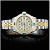 Image 1 : Rolex YG/SS DateJust 1.00ct Diamond Ladies Watch