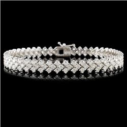 18K Gold 6.00ctw Diamond Bracelet