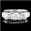 Image 1 : 18K Gold 1.01ctw Diamond Ring