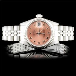 Rolex SS DateJust Ladies Wristwatch