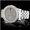 Image 2 : Rolex SS DateJust Men's 2.50CT Diamond Wristwatch