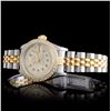 Image 2 : Rolex TT DateJust Diamond Ladies Watch