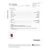 Image 5 : *GIA 18K Gold 4.10ct Ruby & 2.10ctw Diamond Ring