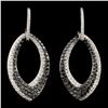 Image 1 : 14K Gold 1.54ctw Fancy Color Diamond Earrings