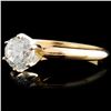 Image 2 : 14K Gold 0.78ct Diamond Ring