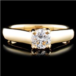 14K Gold 0.46ctw Diamond Ring