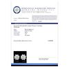 Image 3 : 14K Gold 1.24ctw Diamond Earrings
