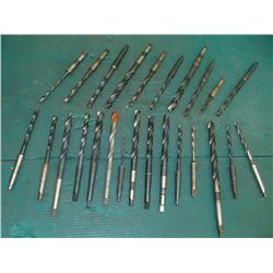 #1 Morse Taper Drill Bits, 25 Total