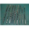 Image 1 : #2 Morse Taper Drill Bits, 17 Total