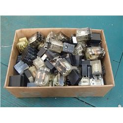 Lot of Omron/Zettler Plug-In Relays