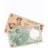 Image 1 : 2 x 1958 Israel Bank Notes - 1/2 Lira & 5 Lirot