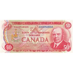 1975 Bank of Canada $50 Bank Note - EHH Series