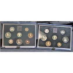 1984 & 1985 United Kingdom Proof Coin Collections By Royal Mint