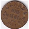 Image 1 : 1924 Canada Small One Cent Penny Coin - VG