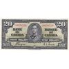 Image 1 : 1937 Bank of Canada $20 Bank Note - XF