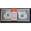 Image 2 : 50 Consecutive 1999 United States Federal Reserve $1 Notes With Original Bank Wrapper