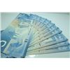 Image 2 : 10 Consecutive 2002 Bank of Canada $5 Bank Notes - Choice Uncirculated