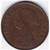 Image 2 : 1873 Newfoundland Canada One Cent Coin - VF+/EF