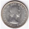 Image 2 : 1956 Canada Silver 10-Cent Dime Coin - Uncirculated (MS-64)